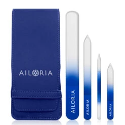 Set Glazen Nagelvijlen Met Etui Ailoria Contour