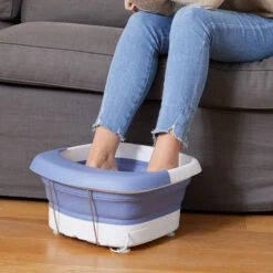 Opvouwbaar Verwarmd Voetenbad Lanaform Heat & Fold Spa 500 W