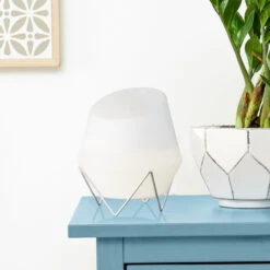 Etherische Olieverdamper Van Glas En Metaal Lanaform Borneo 12 W